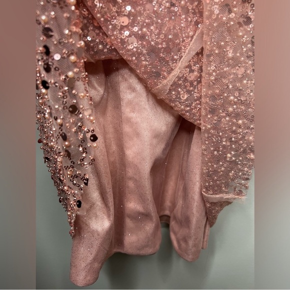 GB Social - Social Beaded Sequin Mesh Mini Party Dress - Size 1 - Picture 7 of 13